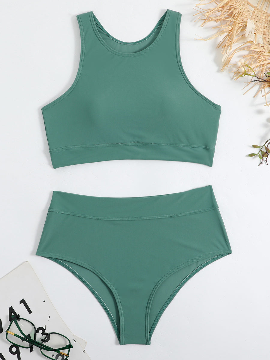 Monika | Zomerse High-Neck Bikini
