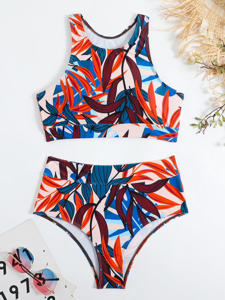 Monika | Zomerse High-Neck Bikini