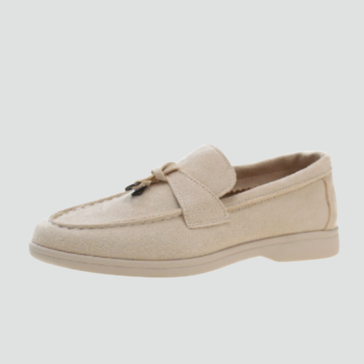 Loafers for Women with Pointed Toe and Breathable Material