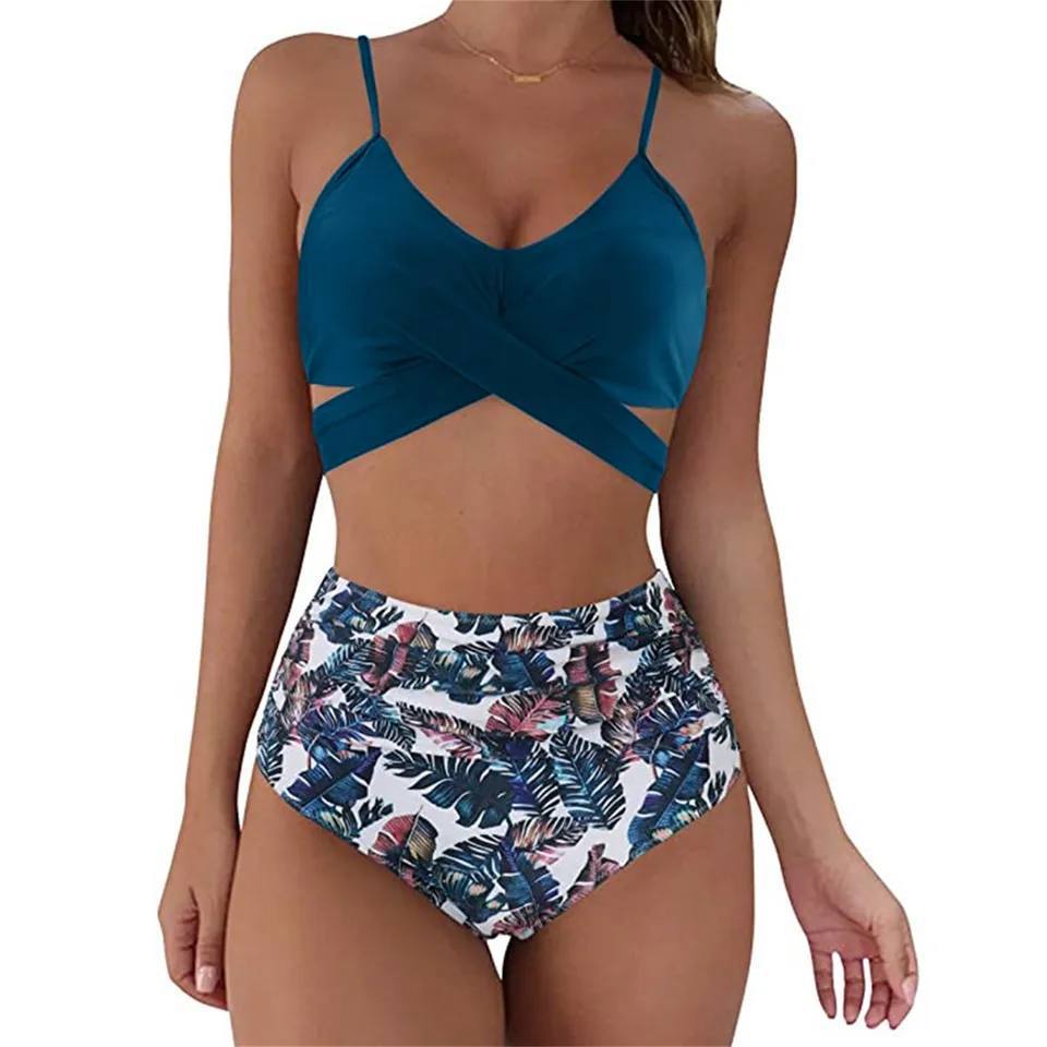 Lotte Dames Bikini Hoge Taille Set - De Mode Outlet7571495977206-;sku_u0