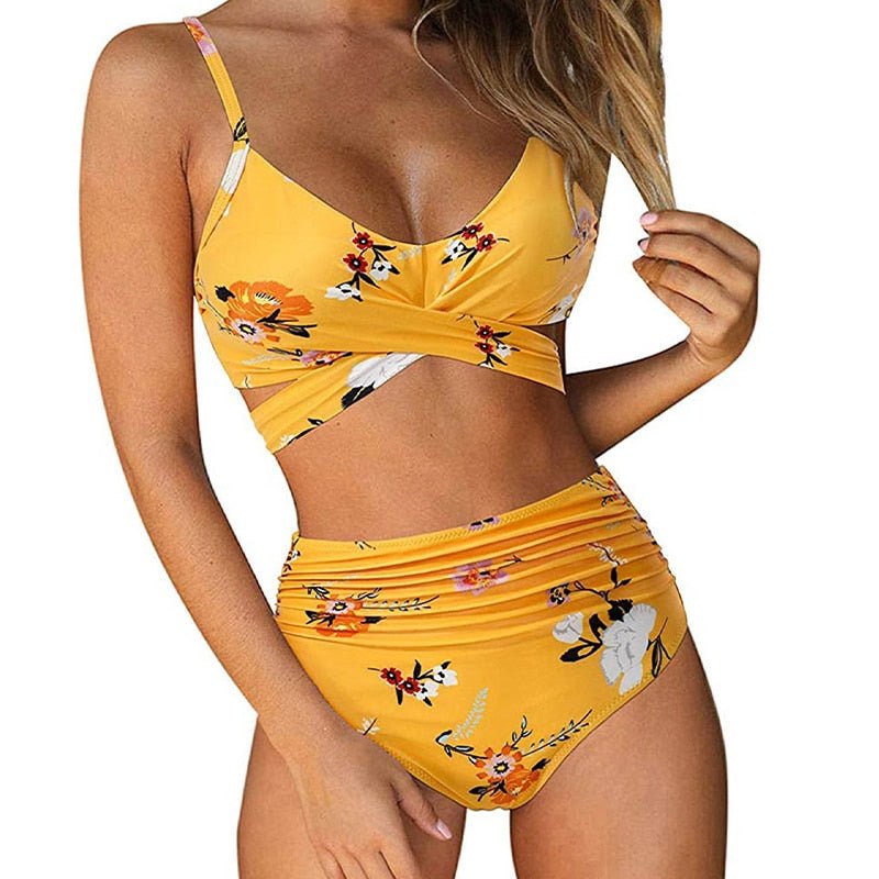 Jaune - Fleurs / XL