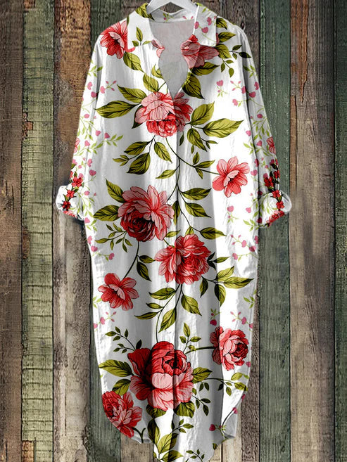 Armenia | Loose Women's Beach Dress with Floral Print