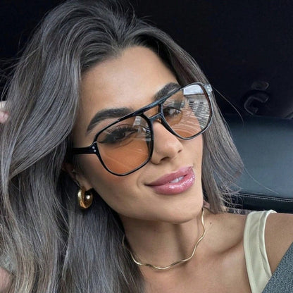 Brionna | Oversized Aviator Zonnebril