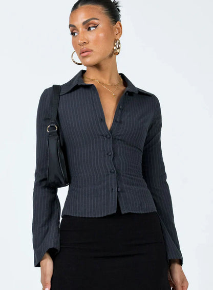 Rebecca | Gestreepte Blouse