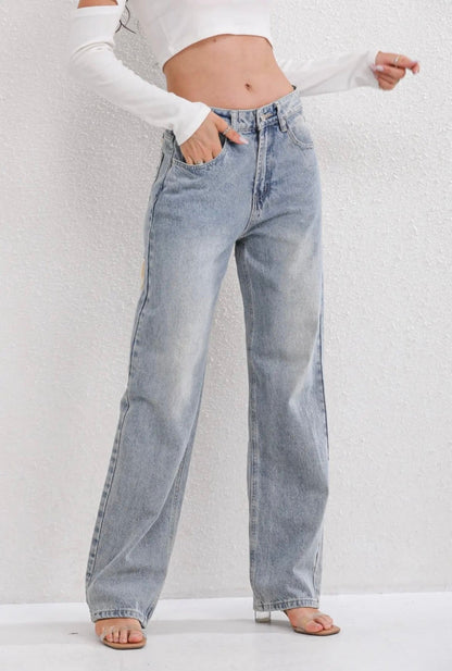Hana | Vintage Ripped Broek