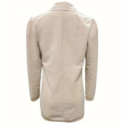 Luxe Elegante Dames Blazer met Dubbele Knoopsluiting