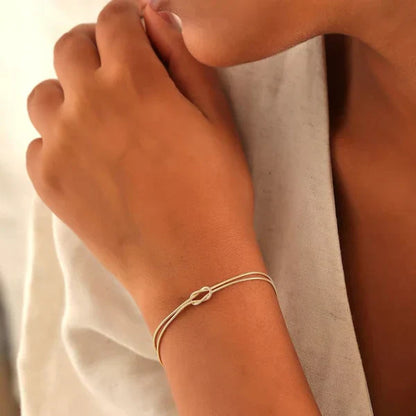 Taisha | Minimalistische Armband met Knoopdetail