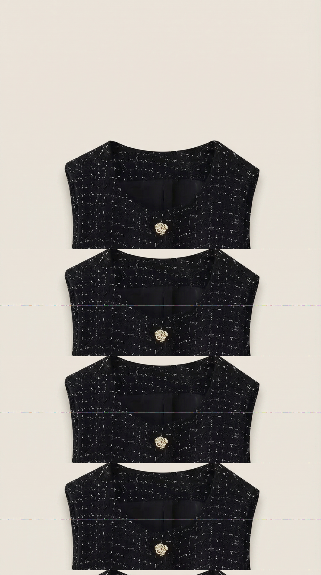 Chic Black Women's Co-Ord Set with Cropped Top and Mini Skirt