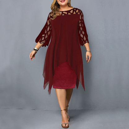 Jacqueline | Elegante Chiffon Feestjurk