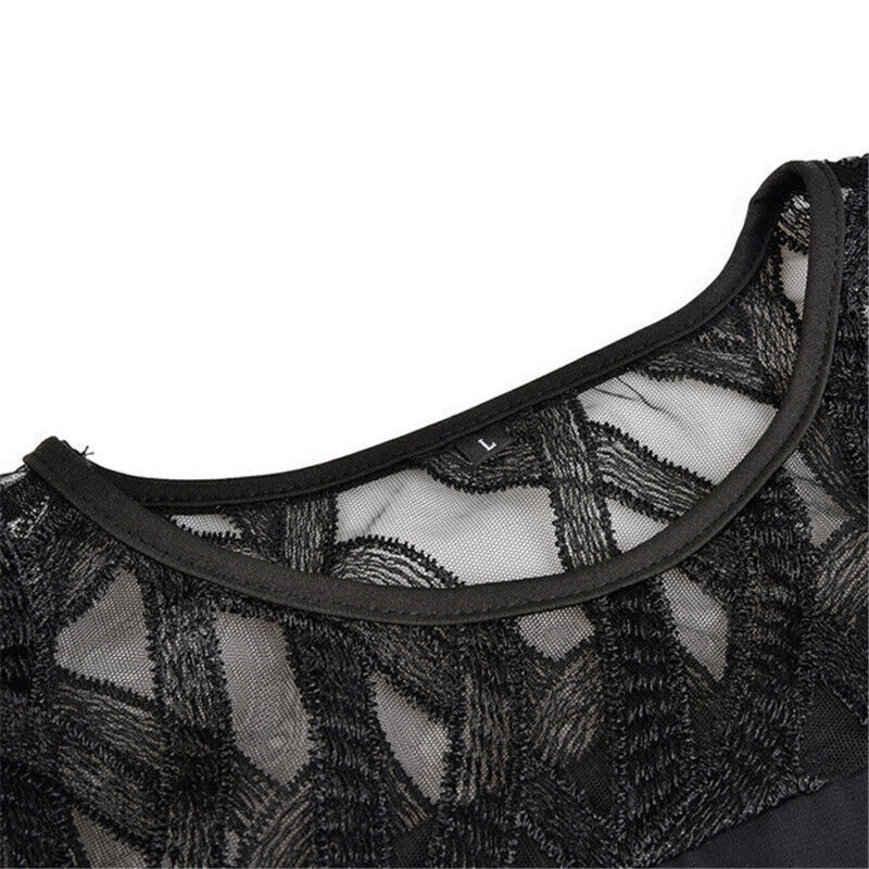 Stijlvolle Midi Jurk met Asymmetrische Chiffon Overlay