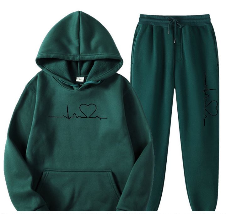 Comfortable Oversized Women's Hoodie Tracksuit Set