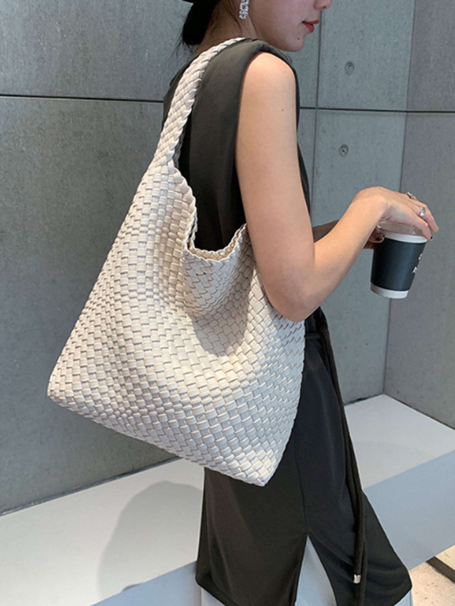 Dames Elegante Luxe Shopper Tas