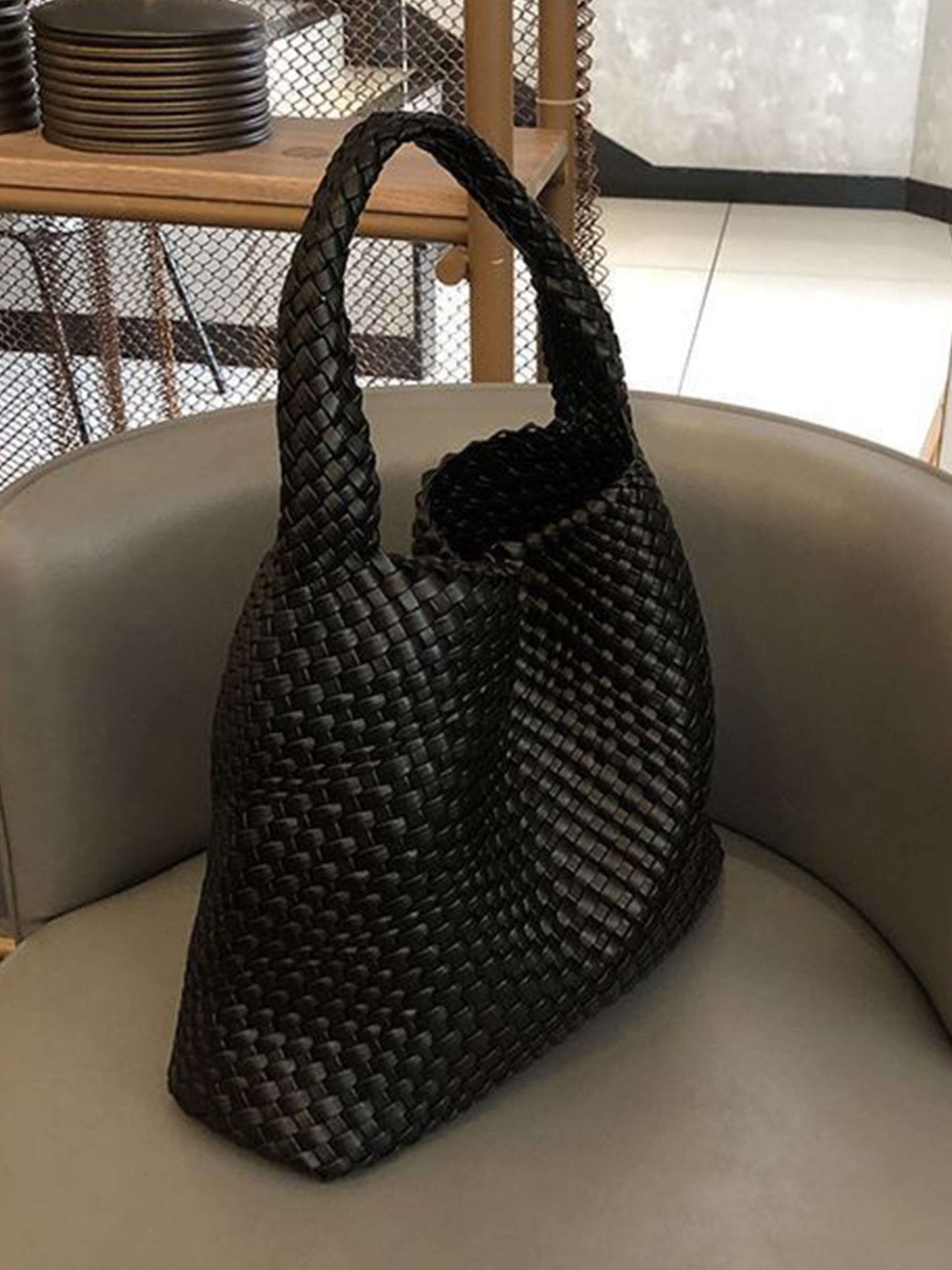 Dames Elegante Luxe Shopper Tas