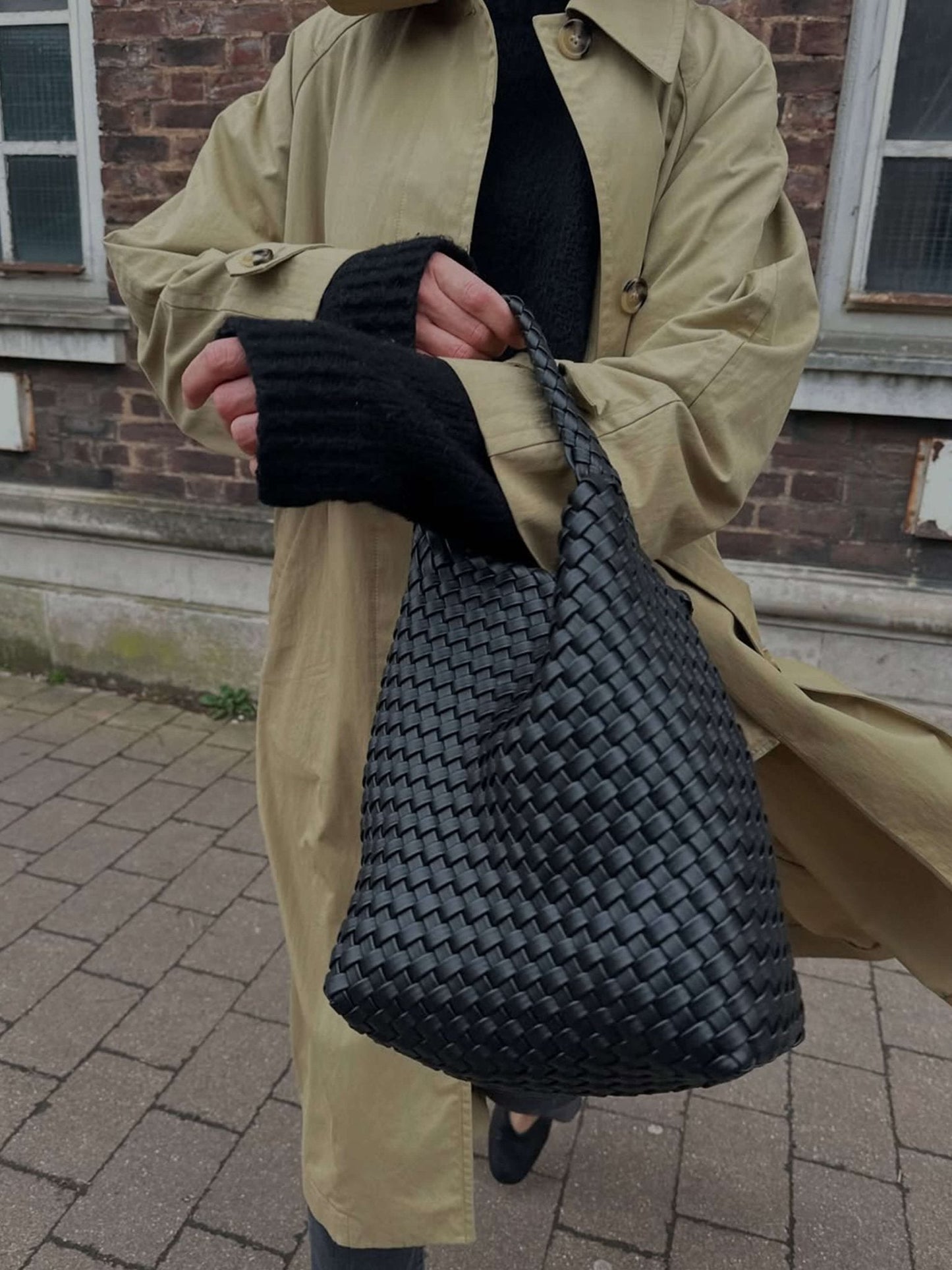 Dames Elegante Luxe Shopper Tas