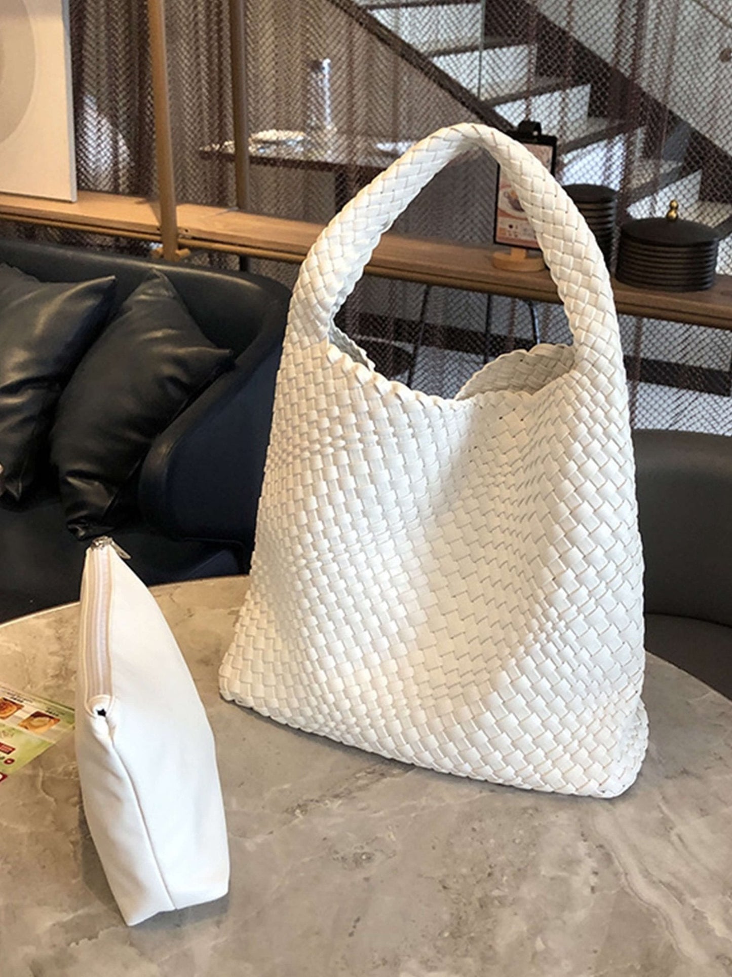 Dames Elegante Luxe Shopper Tas