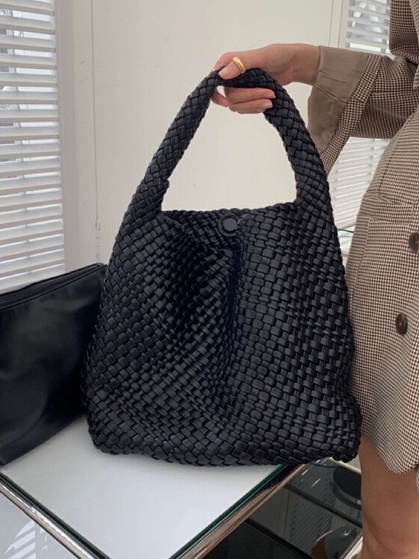 Dames Elegante Luxe Shopper Tas