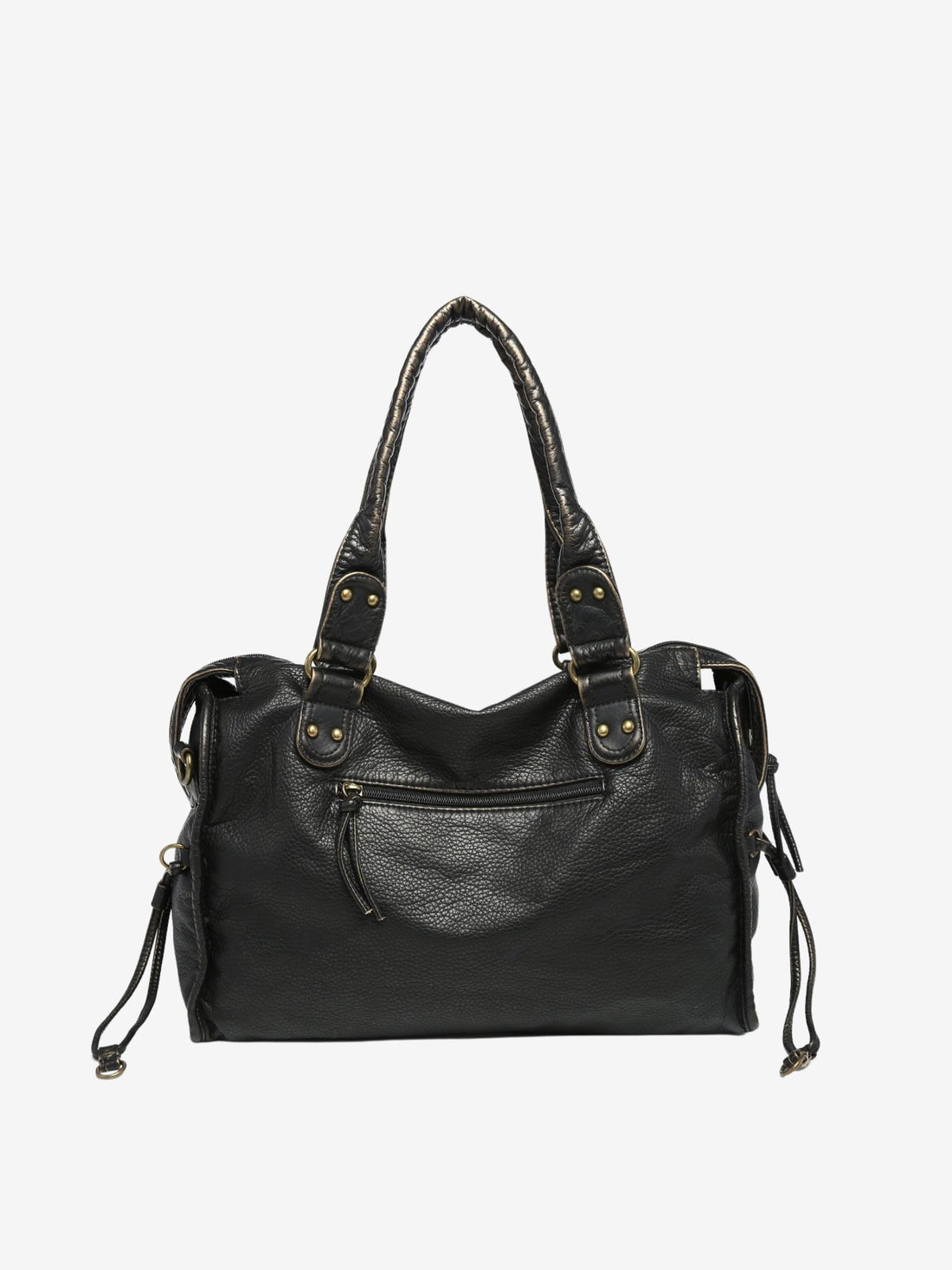 Trendy Luxe Dames Schoudertas met Rits Vakken