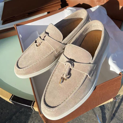 Selin | Suede Dames Loafers
