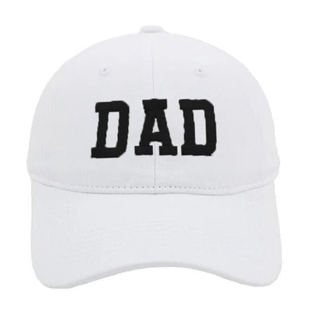 Casquette Baseball Décontractée Mom/Dad avec Texte Brodé