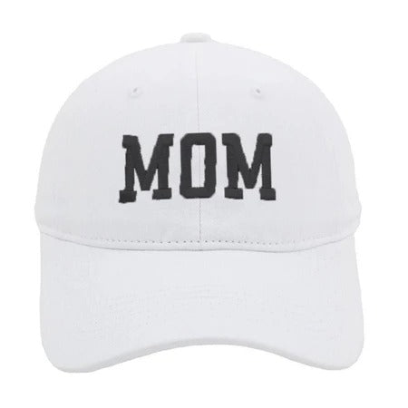 Casquette Baseball Décontractée Mom/Dad avec Texte Brodé