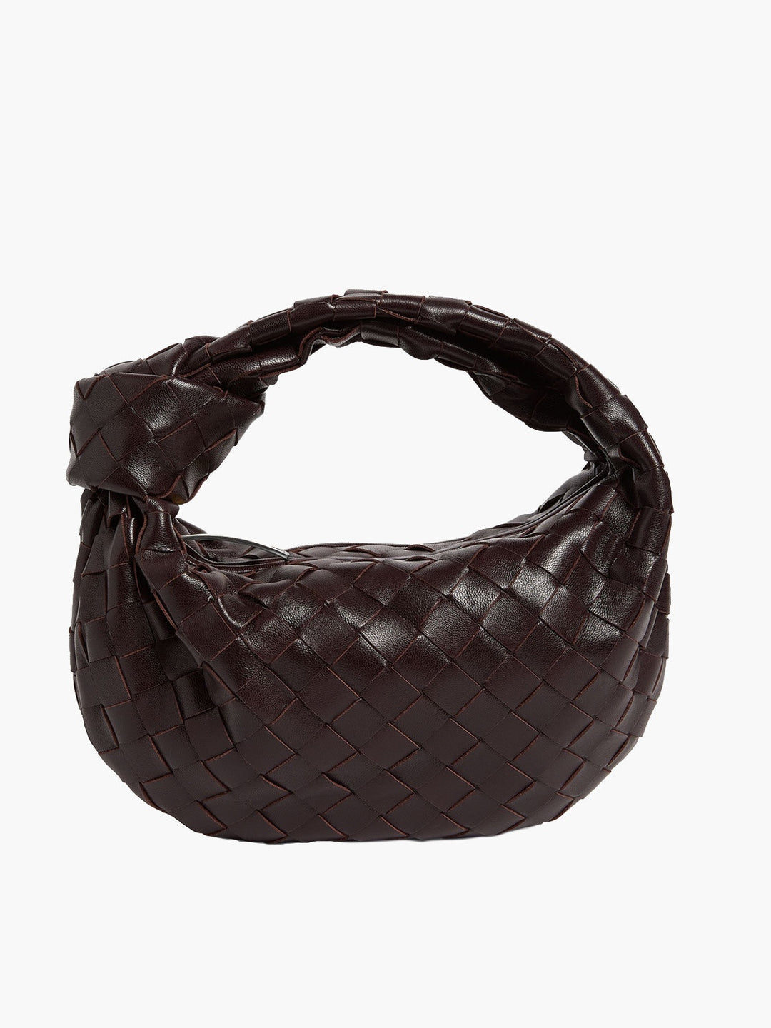 Luxury Women's Shoulder Bag with Braided Detail