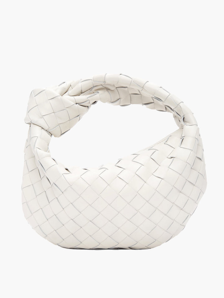 Luxury Women's Shoulder Bag with Braided Detail