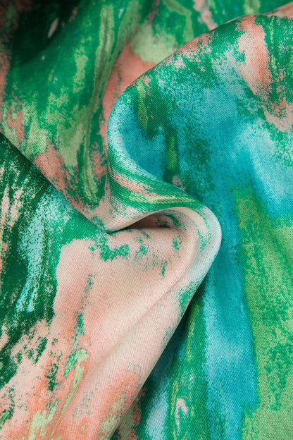 Hanneke | Statement Broek met Kunstzinnige Print