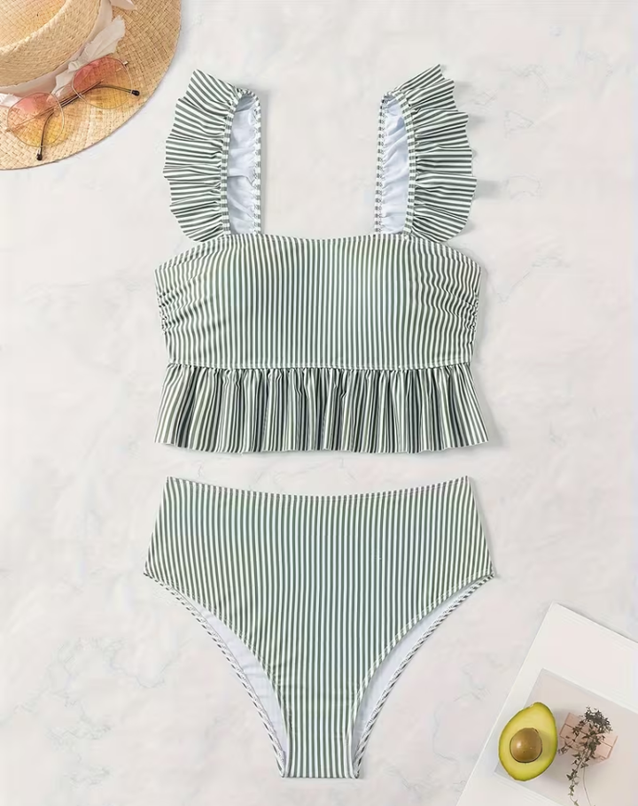 Laurina | Letni bikini z falbankami