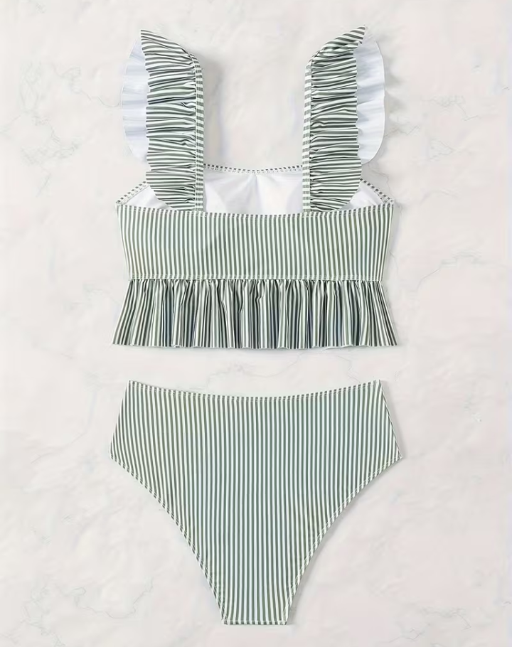 Laurina | Letni bikini z falbankami