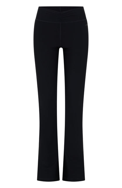Comfortabele Dames Flared Legging met Hoge Taille en Stretch