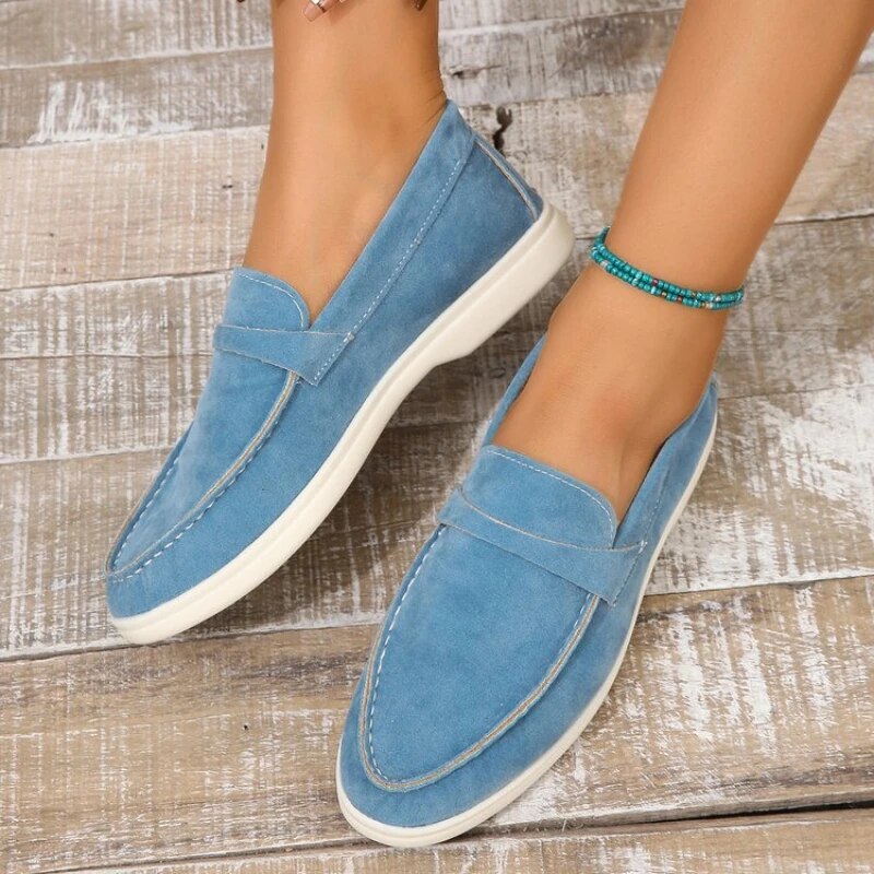 Ailin | Stijlvolle Suède Dames Loafers