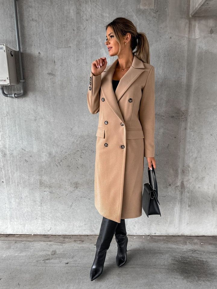 Jaycee | Elegant Double-Breasted Women's Coat