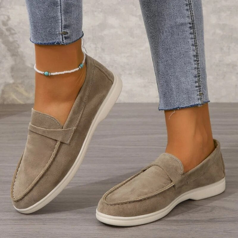 Ailin | Stijlvolle Suède Dames Loafers